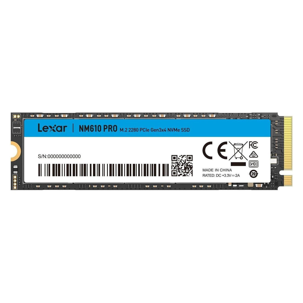 Disque SSD Lexar NM610 Pro 1 To NVMe M.2 2280