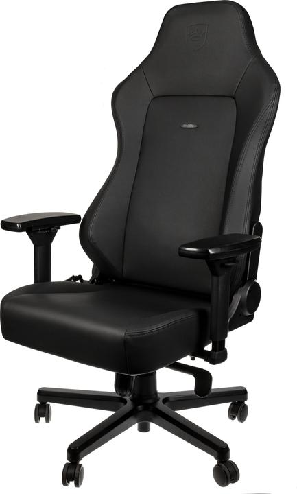 Fauteuil gamer Noblechairs Hero Black Edition noir vue de trois quarts