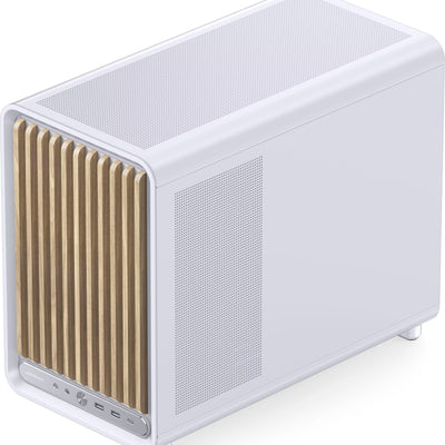 Boîtier PC Jonsbo D33 Wood Blanc - Mini Tour Micro-ATX