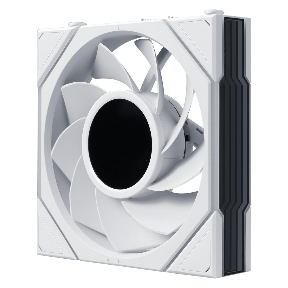Lot de 3x Lian Li Uni Fan TL LCD Flex Reverse RGB 12cm Blanc : ventilateur de boîtier