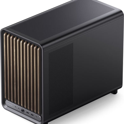 Boîtier PC Jonsbo D33 Wood Noir - Mini Tour Micro-ATX