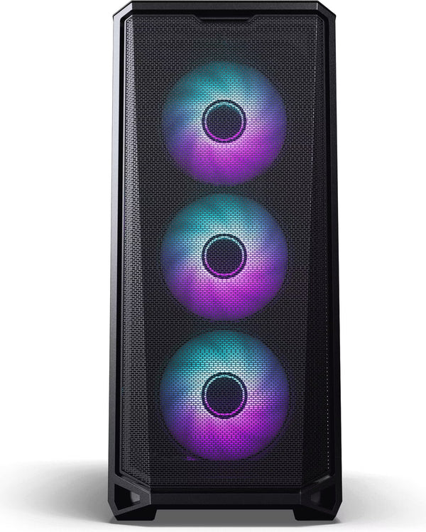 Phanteks Eclipse G400A RGB Noir vue de trois quarts