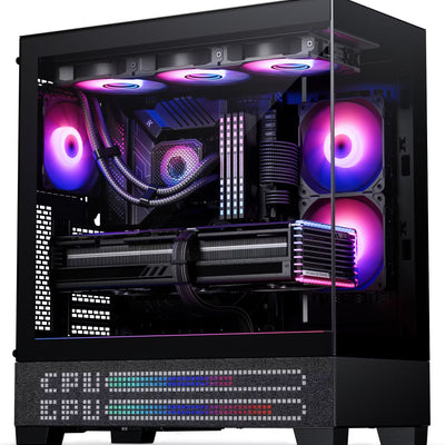 Boîtier PC Phanteks XT View Matrix RGB Noir - Moyen Tour E-ATX