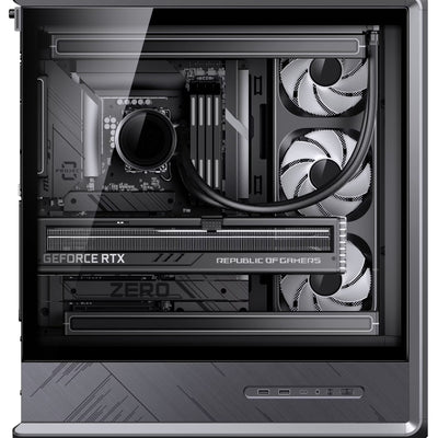 Boîtier PC Jonsbo D401 Noir - Moyen Tour ATX