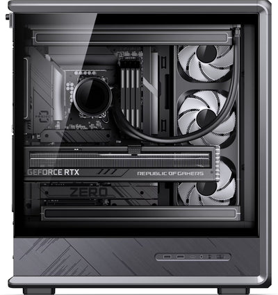 Boîtier PC Jonsbo D401 Noir - Moyen Tour ATX