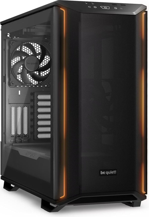 be quiet! Dark Base 701 RGB Noir vue de trois quarts