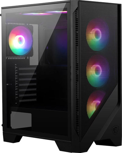 Boîtier PC MSI MAG Forge 120A Airflow Noir - Moyen Tour ATX