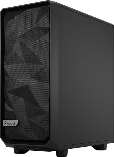 Boîtier PC Fractal Design Meshify 2 Compact Noir Solid - Moyen Tour ATX
