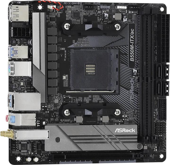 ASRock B550M-ITX/ac carte mère Mini-ITX socket AM4