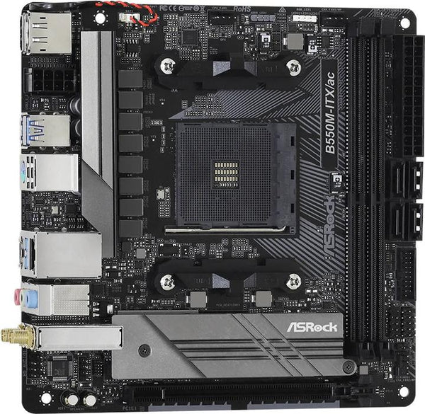 ASRock B550M-ITX/ac carte mère Mini-ITX socket AM4