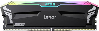 Kit Mémoire RAM Lexar Ares 2nd Gen RGB DDR5 – 32 Go (2 x 16 Go) – 6400 MHz CL30 – Noir