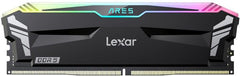 Kit Mémoire RAM Lexar Ares 2nd Gen RGB DDR5 – 32 Go (2 x 16 Go) – 6400 MHz CL30 – Noir