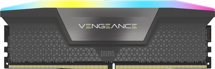 Kit Mémoire RAM Corsair Vengeance RGB DDR5 – 32 Go (2 x 16 Go) – 6000 MHz CL30 – Noir