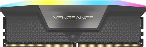Kit Mémoire RAM Corsair Vengeance RGB DDR5 – 32 Go (2 x 16 Go) – 6000 MHz CL30 – Noir