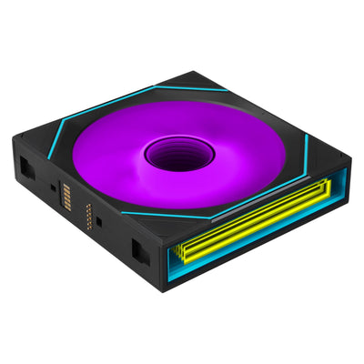 Lot de 3x Lian Li Uni Fan SL-Infinity Flex RGB avec contrôleur - 12cm - Noir