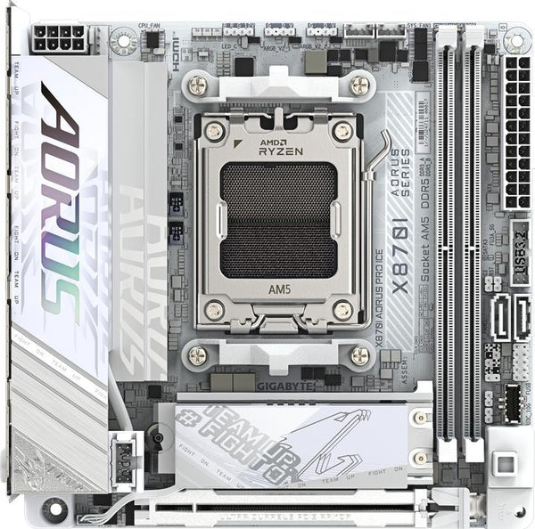GIGABYTE X870I AORUS PRO ICE carte mère Mini-ITX socket AM5