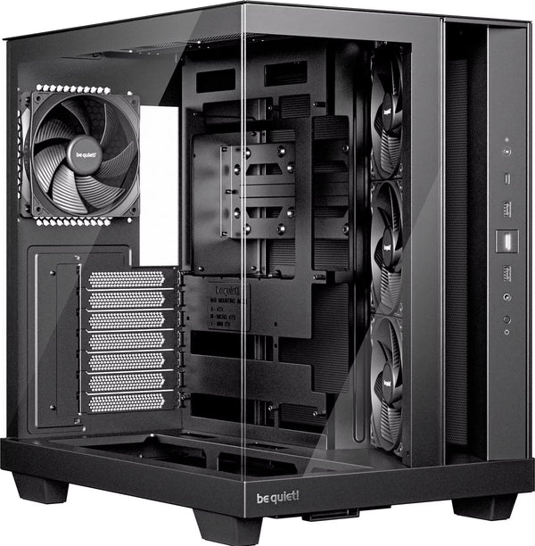 be quiet! Light Base 500 Noir vue de trois quarts