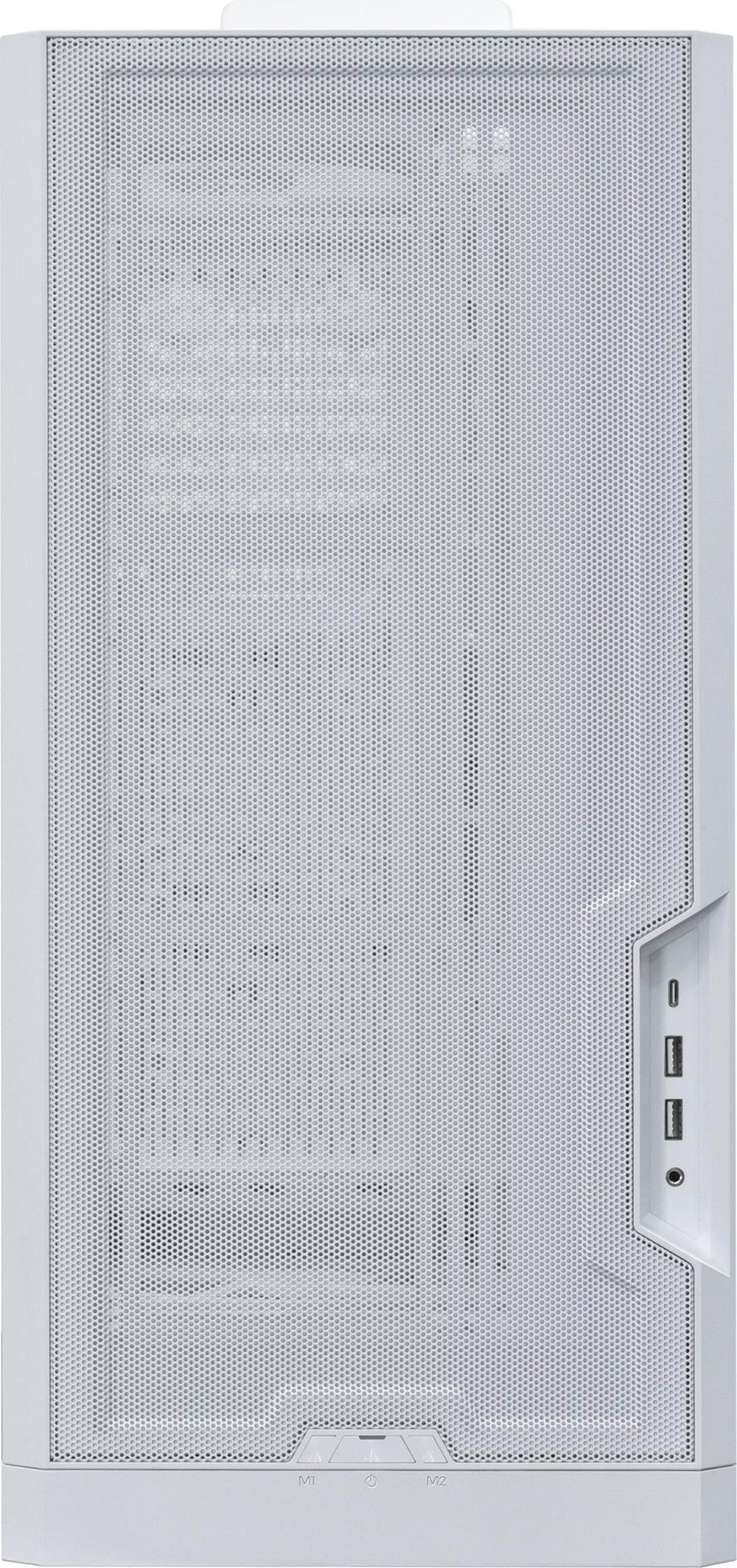 Lian Li Lancool 217 Infinity Blanc vue de trois quarts
