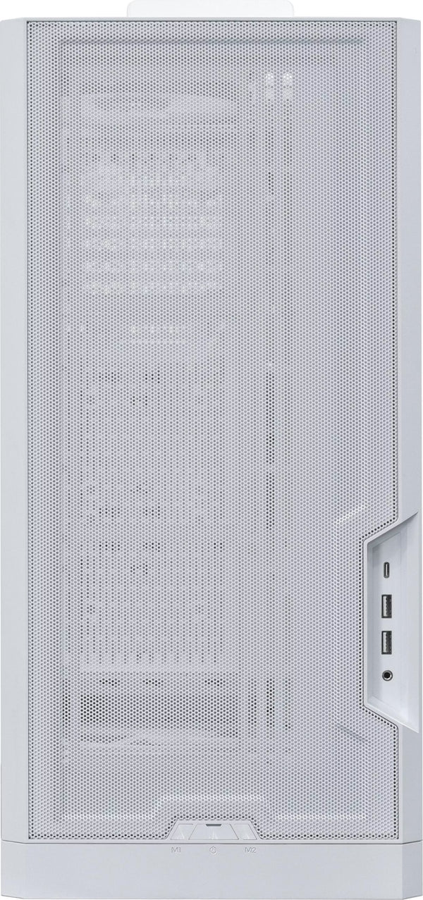 Lian Li Lancool 217 Infinity Blanc vue de trois quarts