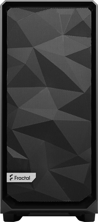 Fractal Design Meshify 2 Compact Noir vue de trois quarts