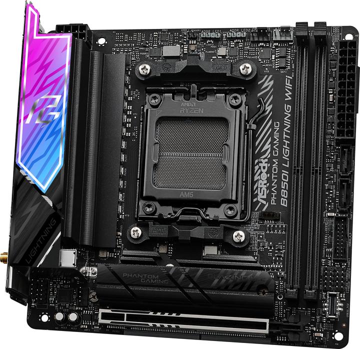 ASRock B850I Lightning WiFi carte mère Mini-ITX socket AM5
