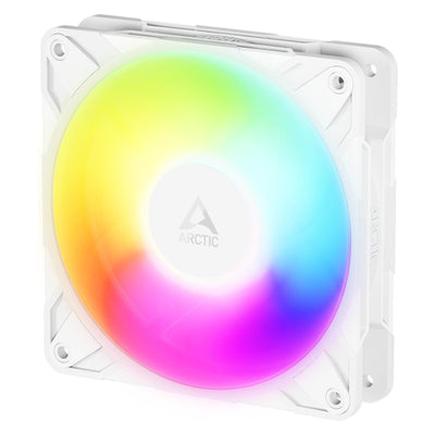 Lot de 3x Arctic P12 Pro Reverse RGB - 12cm - Blanc