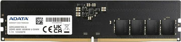 Barrette Mémoire RAM Adata DDR5 – 16 Go – 4800 MHz – Noir – OEM