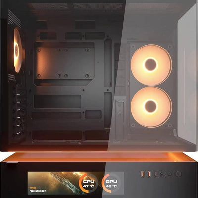 Boîtier PC Cougar CFV235 Vision RGB Noir - Moyen Tour ATX