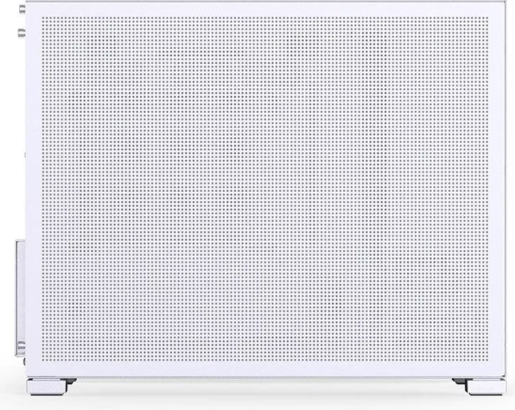 Jonsbo D32 Pro Mesh Blanc vue de trois quarts