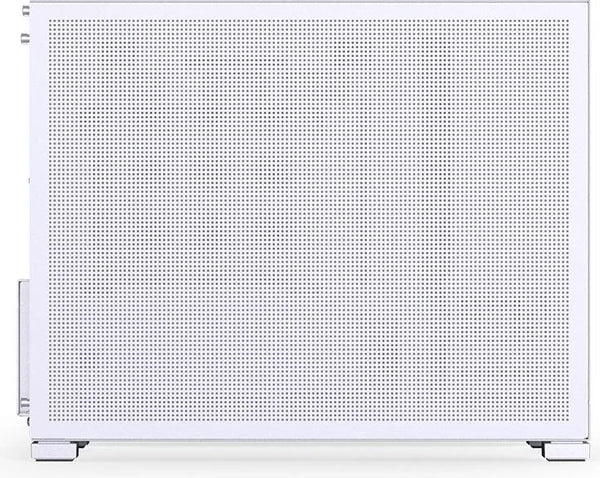 Jonsbo D32 Pro Mesh Blanc vue de trois quarts