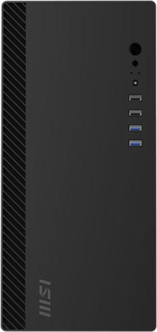 MSI Pro Shield M100P Noir vue de trois quarts