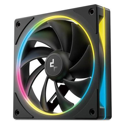Lot de 3x DeepCool FL12 SE RGB 12cm Noir : ventilateur de boîtier