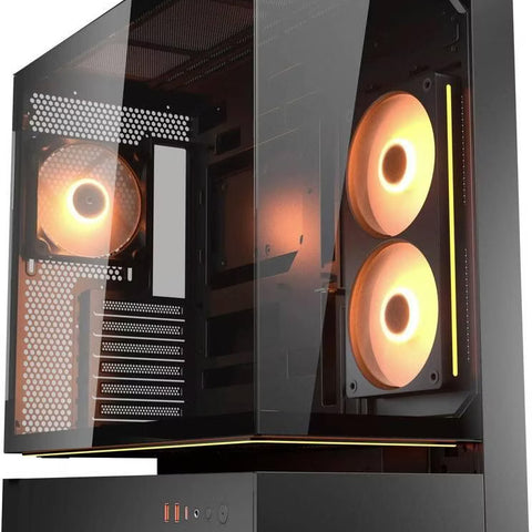 Boîtier PC Cougar CFV235 Noir - Moyen Tour ATX — dans le même univers que Fauteuil Gamer Cougar Overlord – Noir/Orange