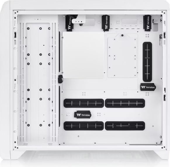 Thermaltake Centralized Thermal Efficiency C750 Air Blanc vue de trois quarts