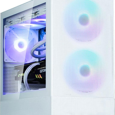 Boîtier PC Zalman P30 Air Blanc - Mini Tour Micro-ATX