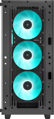 DeepCool CC560 V2 Noir vue de trois quarts - Boîtier