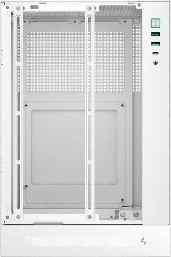 DeepCool CH170 Digital Blanc vue de trois quarts