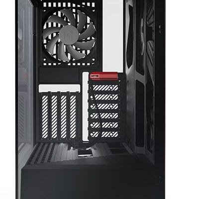 Boîtier PC HYTE Y40 Noir/Rouge - Moyen Tour ATX