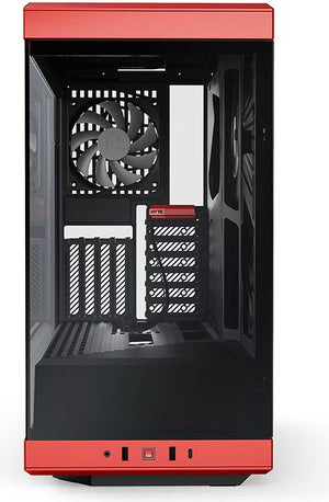 Boîtier PC HYTE Y40 Noir/Rouge - Moyen Tour ATX