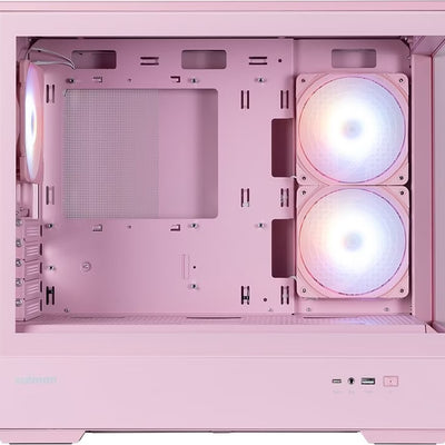 Boîtier PC Zalman P30 V2 ARGB Rose - Mini Tour Micro-ATX