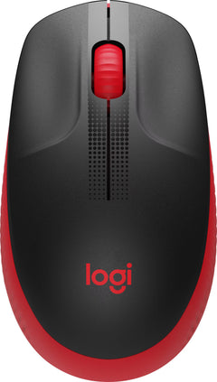 Souris sans fil Logitech M190 (Rouge)