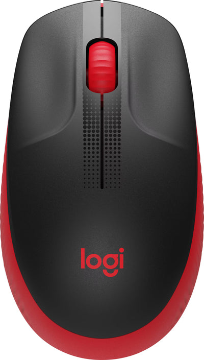 Souris sans fil Logitech M190 (Rouge)