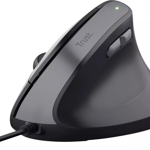 Souris filaire ergonomique Trust Bayo II (Noir) — dans le même univers que Batterie externe Trust Primo Eco 20000 mAh - USB-C (Vert)