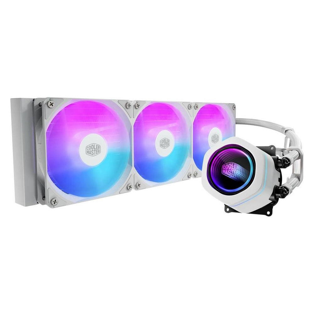 Cooler Master MasterLiquid Core Nex RGB 360 Blanc - vue 2