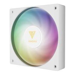 Gamdias Notus M1 RGB 12cm Blanc : ventilateur de boîtier
