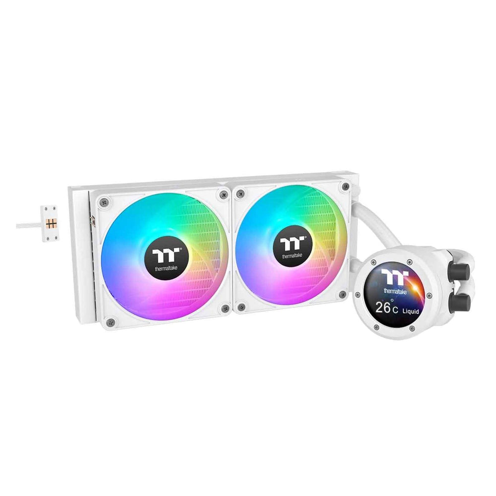 Thermaltake TH280 V2 Ultra EX Blanc : watercooling AIO 280 mm