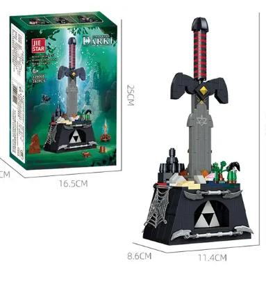 Bricks Zelda - Brick - The Legend Of Zelda -  BOTW- Dark Sword image 0