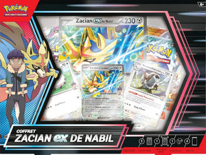 Pokemon JCC – Coffret Zacian-ex de Nabil Édition Écarlate & Violet : Aventures