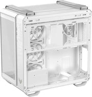 Coque PC ASUS TUF Gaming GT502 Horizon ARGB Blanc mate blanche à panneau transparent