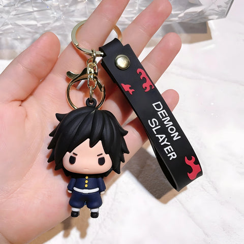 Porte-Clés Demon Slayer - Giyu Tomioka — dans le même univers que Figurine Zenitsu Agatsuma - Demon Slayer - Position Attaque